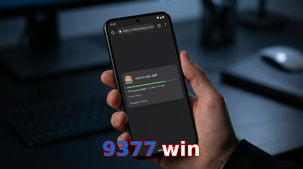 Main screen of 9377 Win apk page for PK players